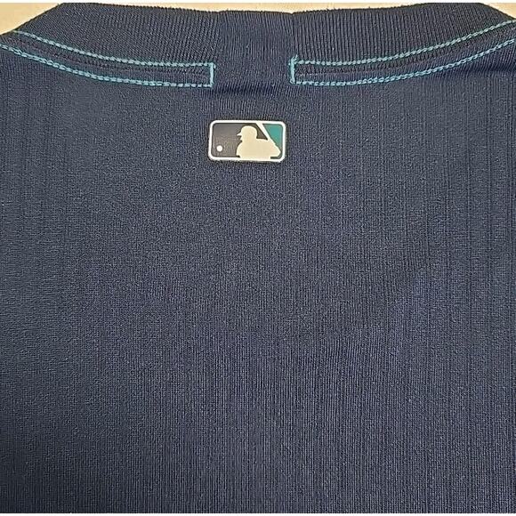 Nike Baseball Seattle Mariners Mens XXL Raglan Performance Long Sleeve Shirt - Picture 4 of 10